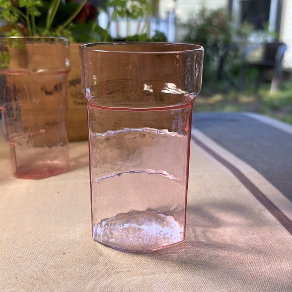 Extraordinary hand blown glasses set of 2 plus one free! - Picture 6 of 12